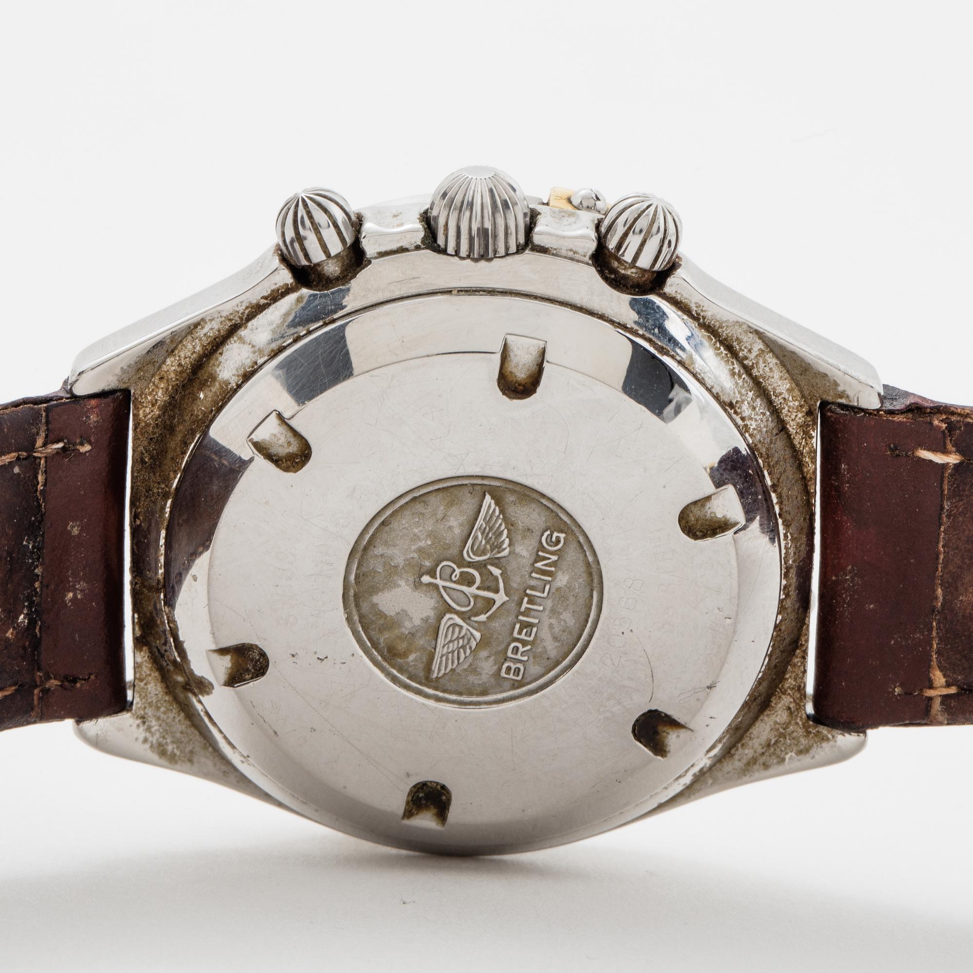 Breitling, Callisto, chronograph, wristwatch, 35 mm.