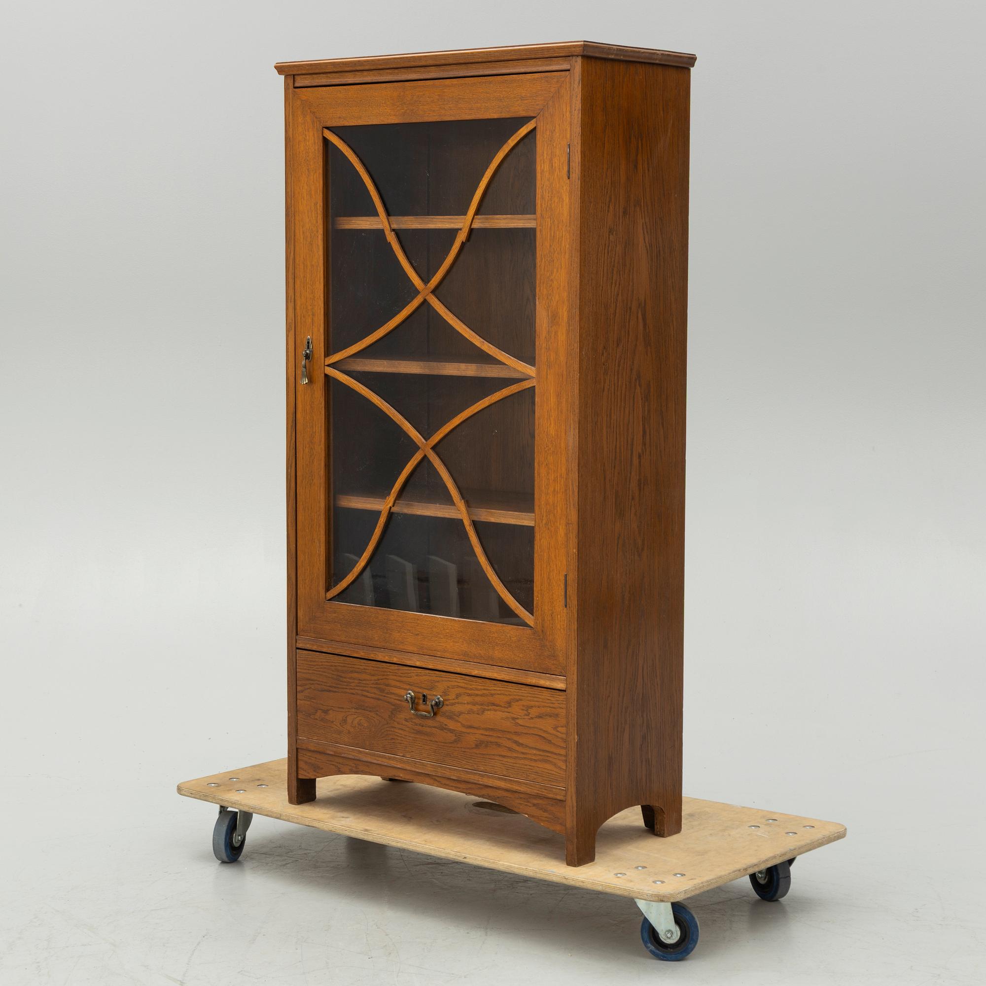 Bookcase, Art Nouveau, early 20th century.