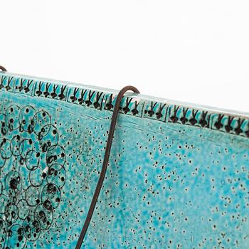 Rut Bryk, relief, stengods, signerad BRYK.