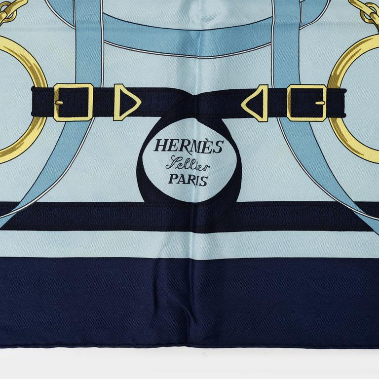 Hermès, scarf, "Eperon d'Or".