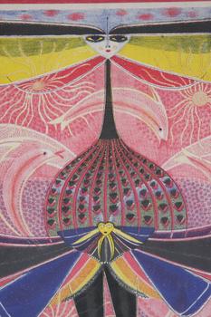 SVANBERG, MAX WALTER. Färglitografier, 2 st, sign o numr 30/100 resp 221/260.