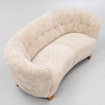 Slagelse Møbelvaerk, soffa, modell "155", Danish Modern, 1930-tal.