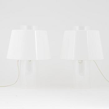 Yki Nummi, a pair of 'Modern Art' table lights, Orno, Finland.