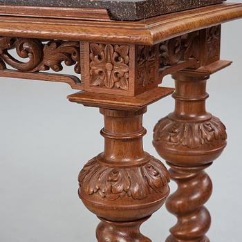 A Swedish 19th century porphyry top table.