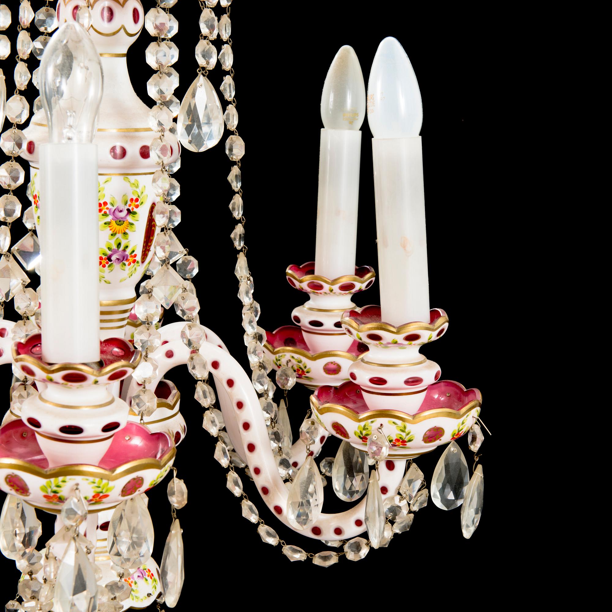 TAKKRONA, glas, 1900-talets mitt.