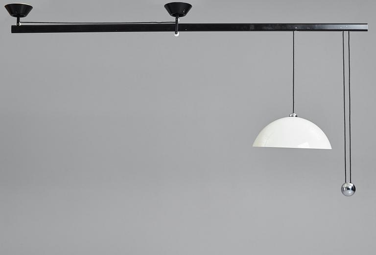 Vico Magistretti, a 'L'impiccato' ceiling lamp, Artemide, Milan, Italy 1960s.