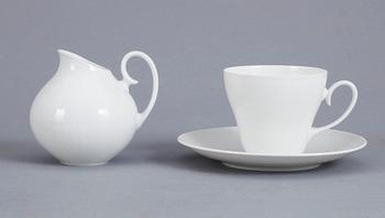 KAFFESERVIS, 26 delar, porslin, "Romanze", Rosenthal, 1900-talets andra hälft.