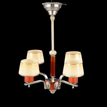 TAKLAMPA, art deco, 1930-tal. Höjd 55 cm.