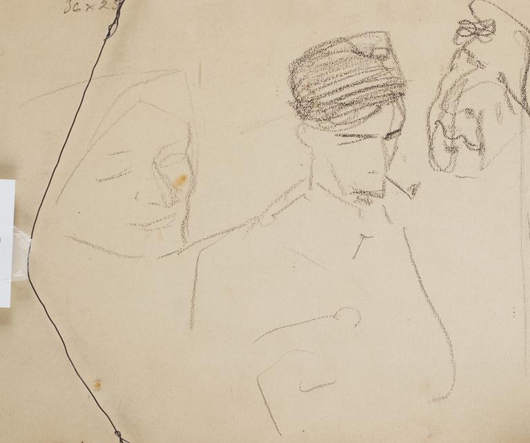 John Bauer, Figurkomposition.