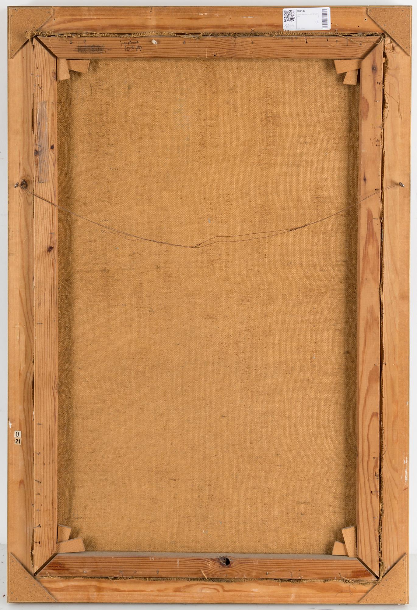 JENS SINDING CHRISTENSEN, olja på duk, signerad.