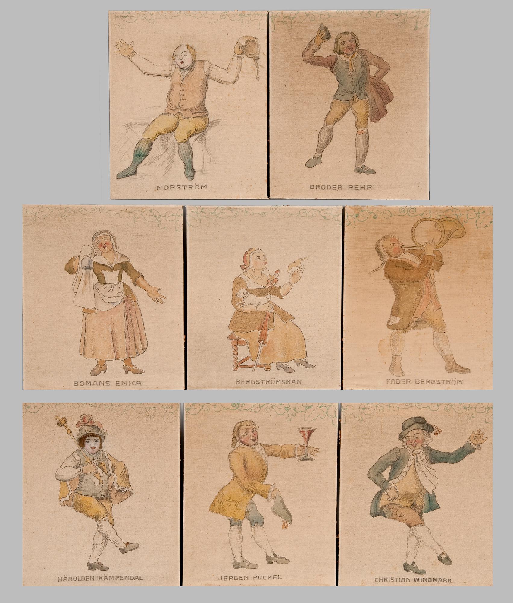 Mikko Carlstedt, MIKKO CARLSTEDT; 8 MÅLNINGAR/TECKNINGAR.