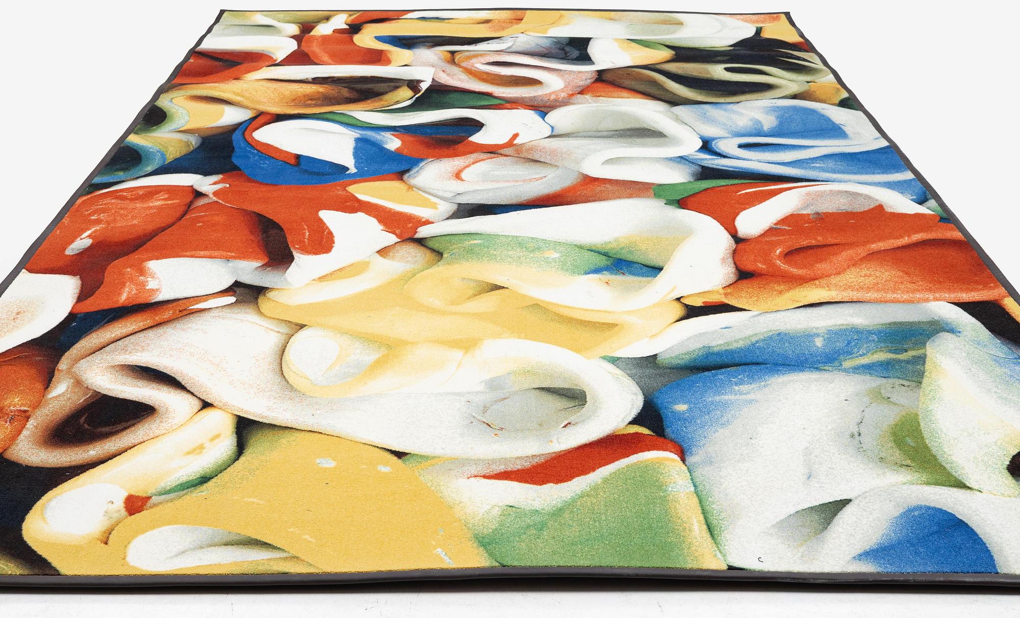 Matthias van Arkel, a hand tufted 'Flat Painting Baroque' carpet, c 456 x 260 cm, EGE Carpets, Denmark 2023.