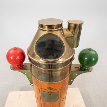 An early 1900s binnacle.
