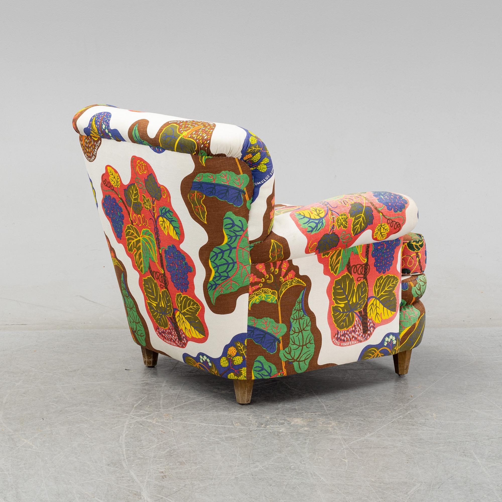 Josef Frank, a model 568 armchair, Svenskt Tenn.