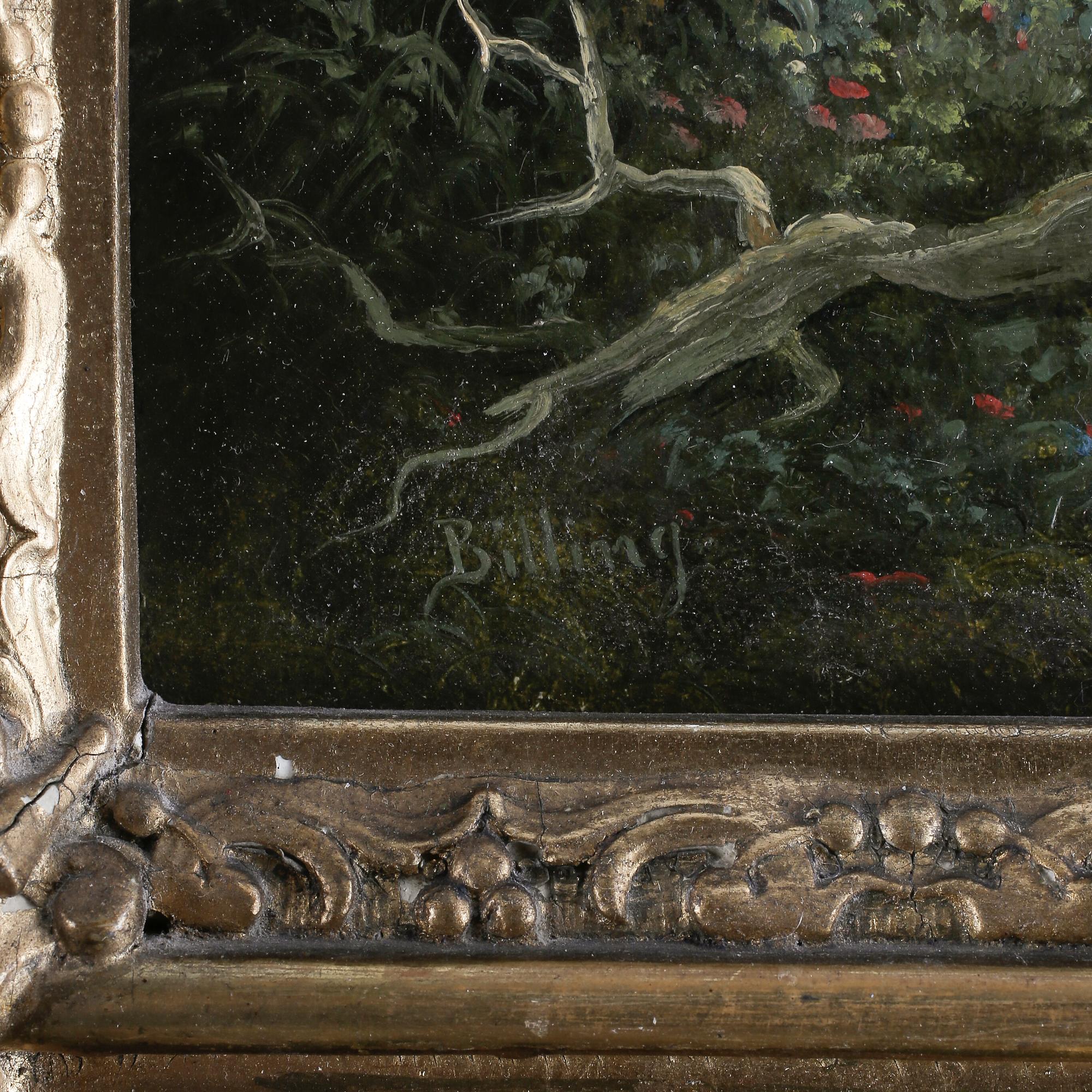 THEODOR BILLING, olja på duk, signerad.