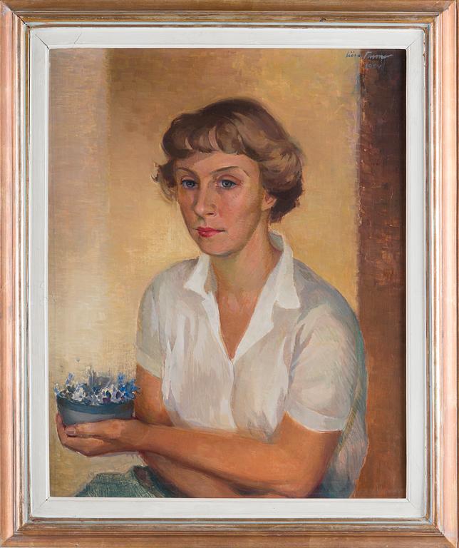 Liisa Tanner, Porträtt av en kvinna.