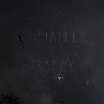 BIRGER KAIPIAINEN, koristelautanen, signeerattu Kaipiainen Arabia.