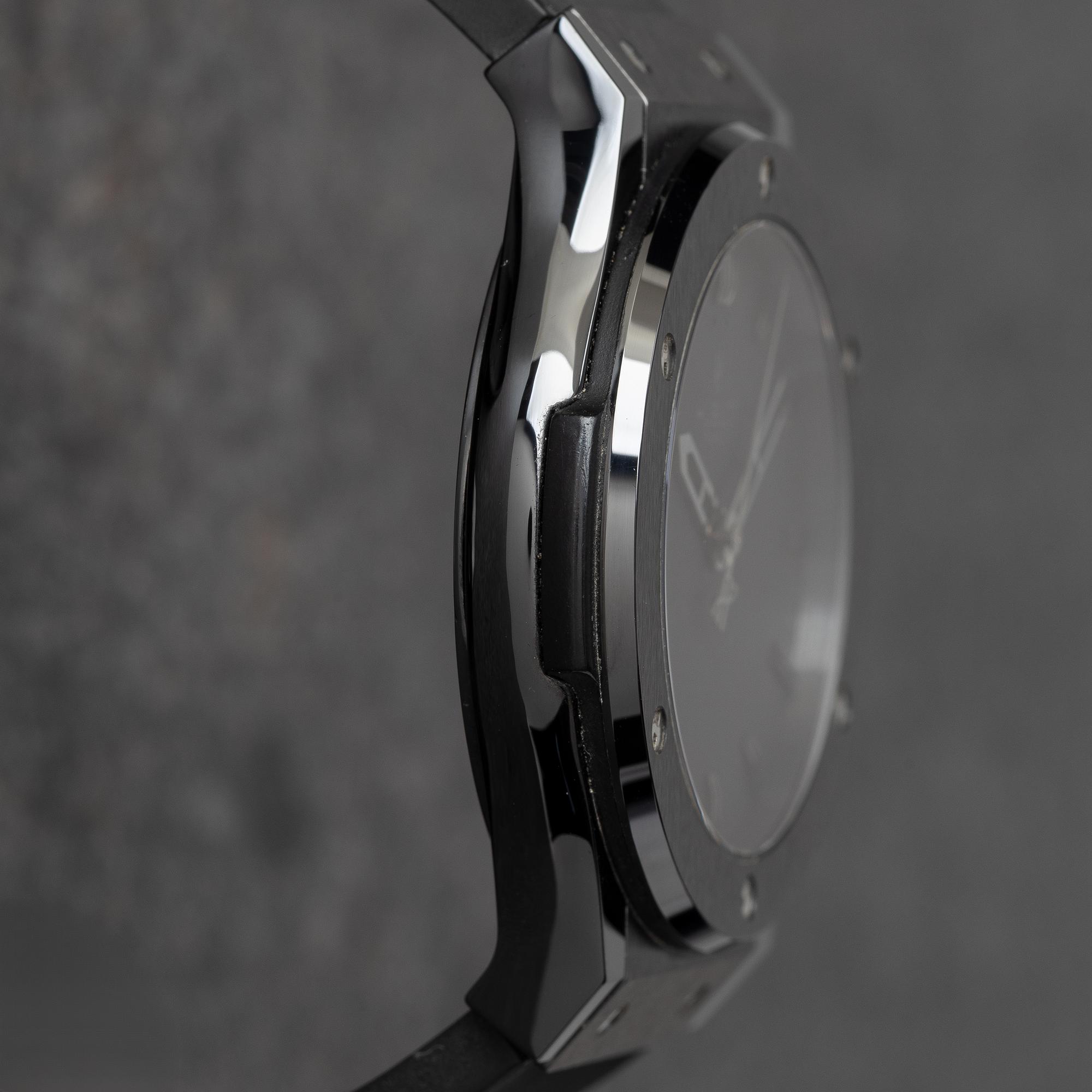 Hublot, Classic Fusion, "All Black", "Limited Edition", ca 2009.