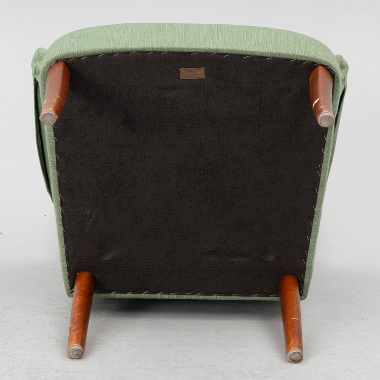 Carl Malmsten, Fåtölj samt fotpall, "Ane" + Fotpall "Farmor", 1900-talets andra hälft.