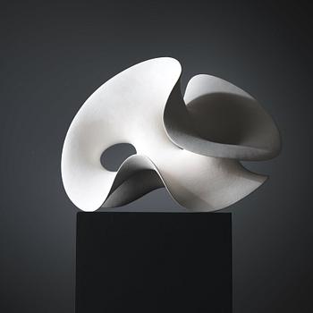 Eva Hild, an engobed stoneware sculpture "Loop 319", Sparsör Sweden 2005.