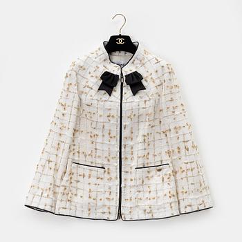 Chanel, a 'Fantasy Tweed' jacket, size 34.
