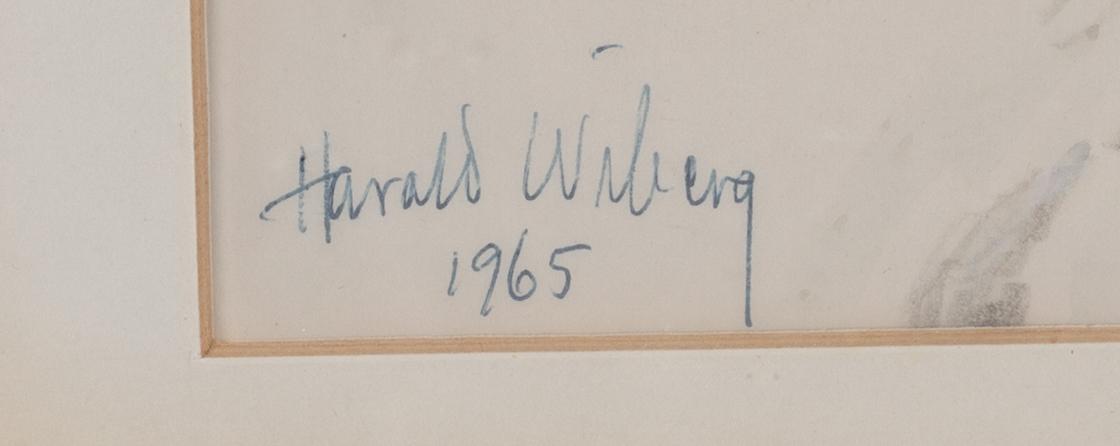 Harald Wiberg, Räv i vinterlandskap.