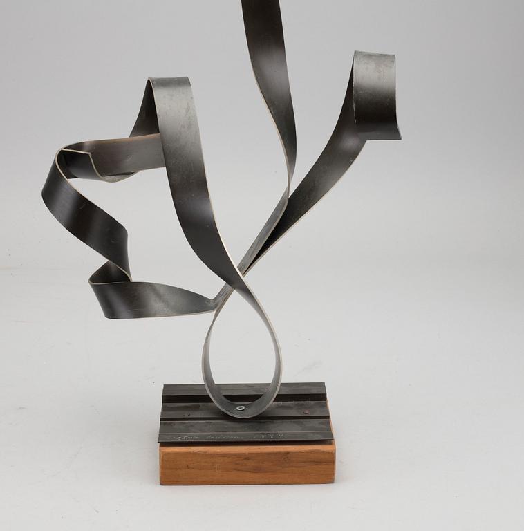 SVEN CARLSSON, skulptur, metall, signera doch daterad 1974.