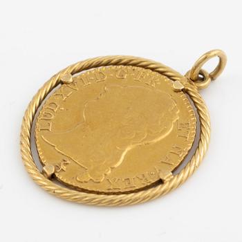 Guldmynt, Louis XVI, Frankrike, 1 Louis d'Or, 1788.