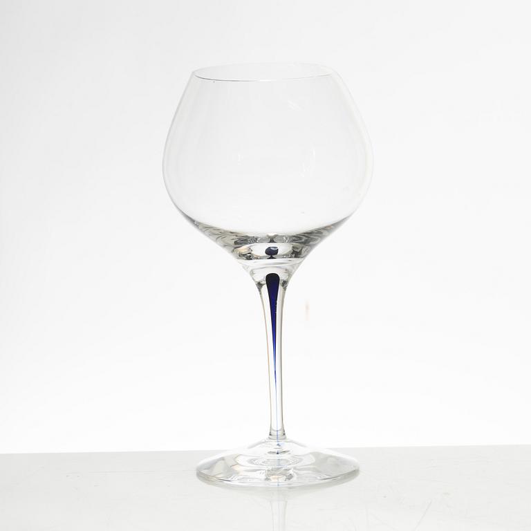 Erika Lagerbielke, a 36-piece 'Intermezzo' glass service, Orrefors.