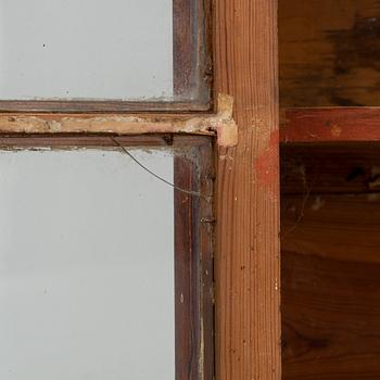 A Swedish hanging cabinet, mid or second half of the 19th century.