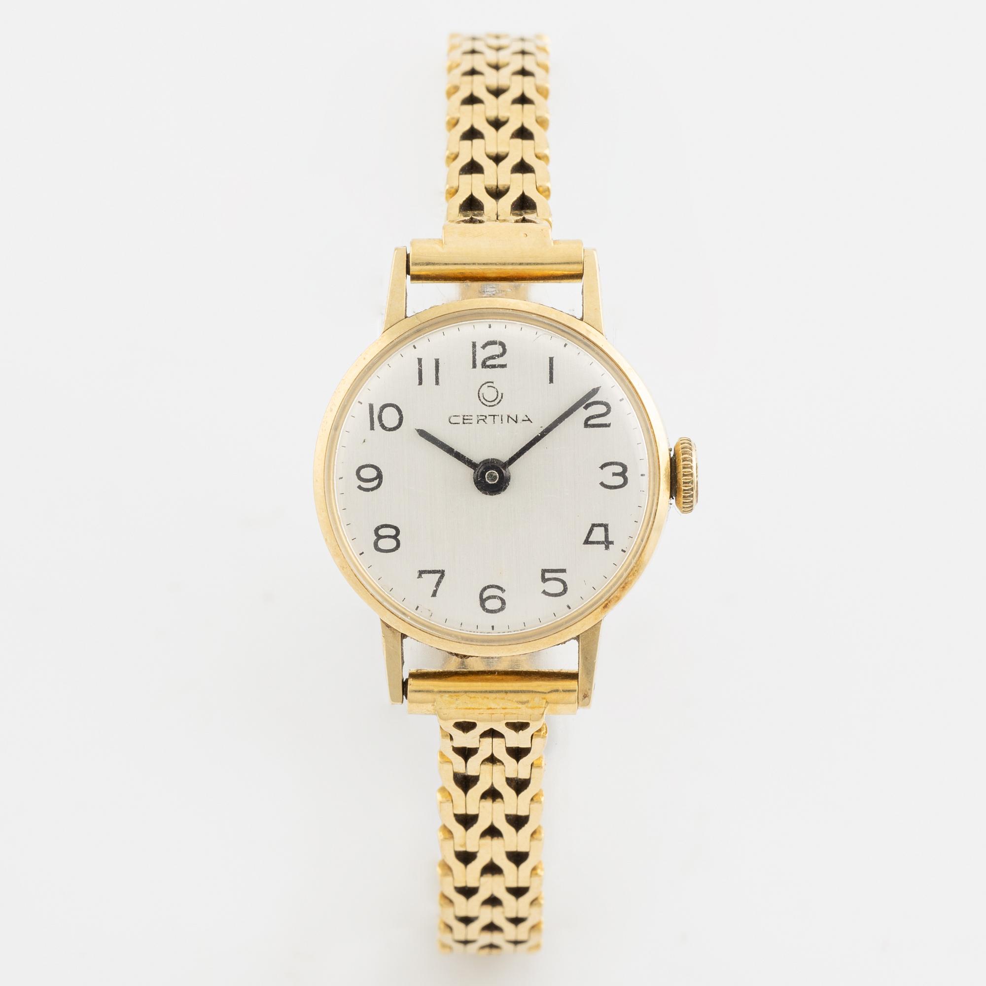 Certina, armbandsur, 22 mm.