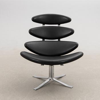 Poul Volther, armchair "Corona EJ 5" for Erik Jørgensen/Fredericia Furniture, Denmark 21st century.