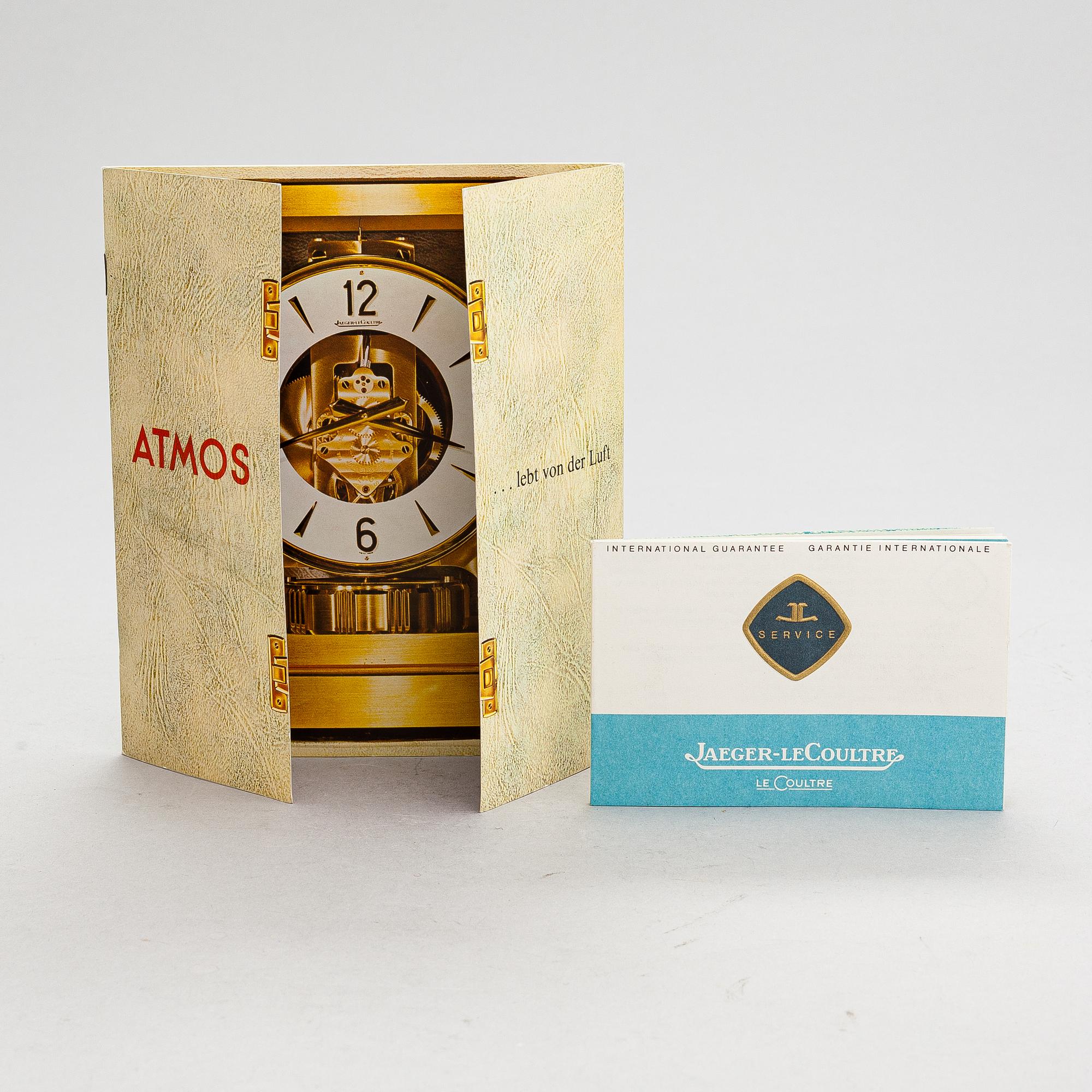 Jaeger LeCoultre, Atmos, pöytäkello, 1960/70-luku.