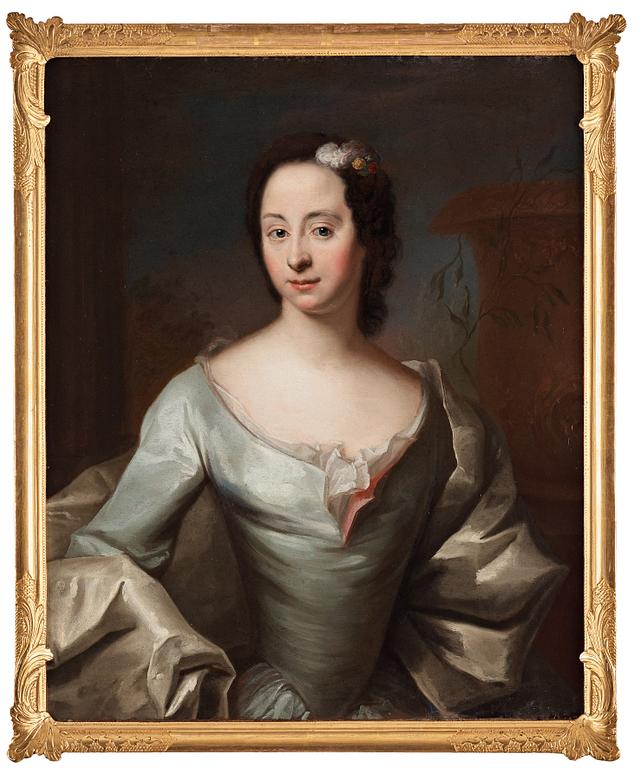 Johan Henrik Scheffel Attributed to, Britta Maria Riddercreutz (1727-1764).