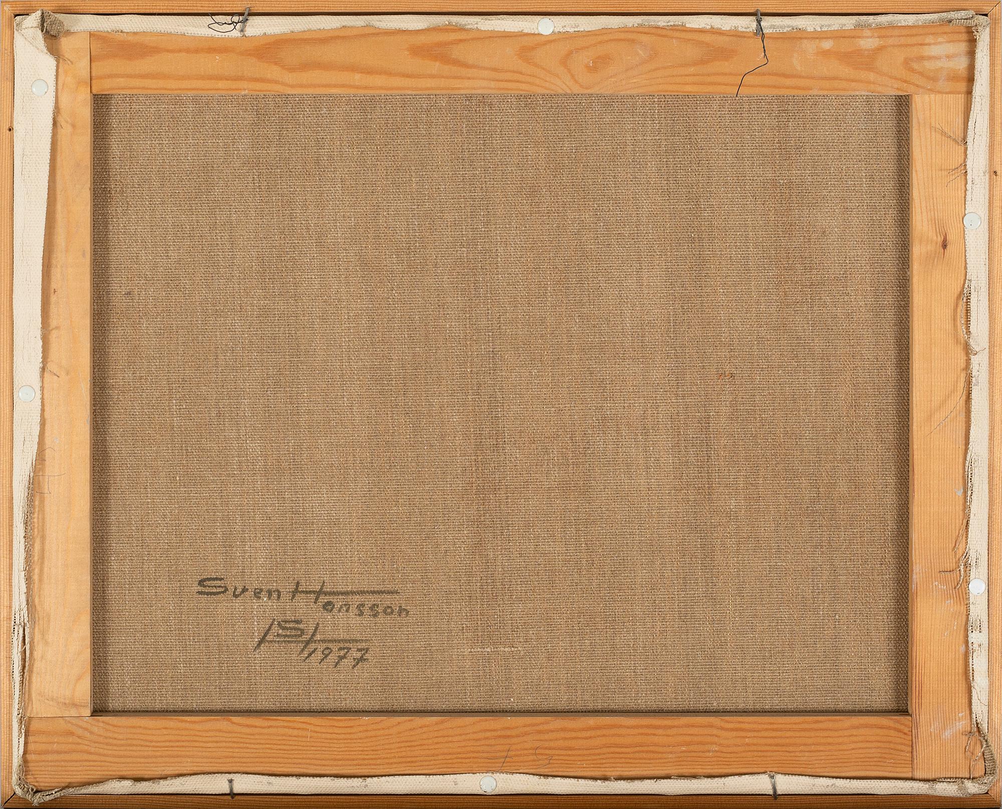 SVEN AXEL HANSSON, oil on canvas´, signed and dated -77.