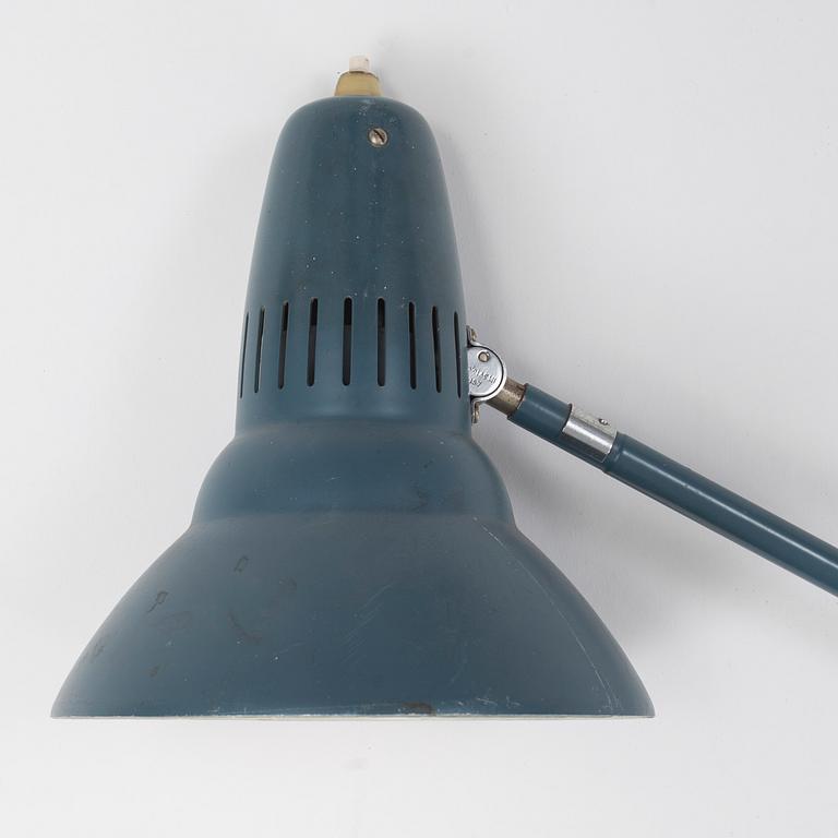 Bordslampa, industrilampa, ASEA, 1900-talets mitt.
