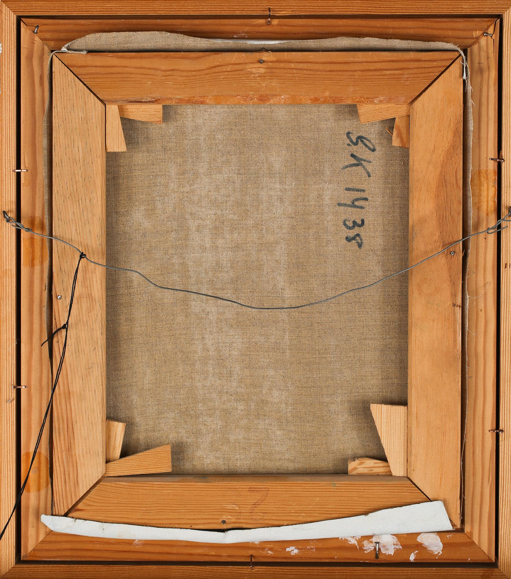 MADELEINE PYK, olja på duk, signerad.