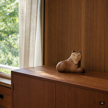 Lisa Larson, figurin, ur serien "Noaks ark", Gustavsbergs studio.