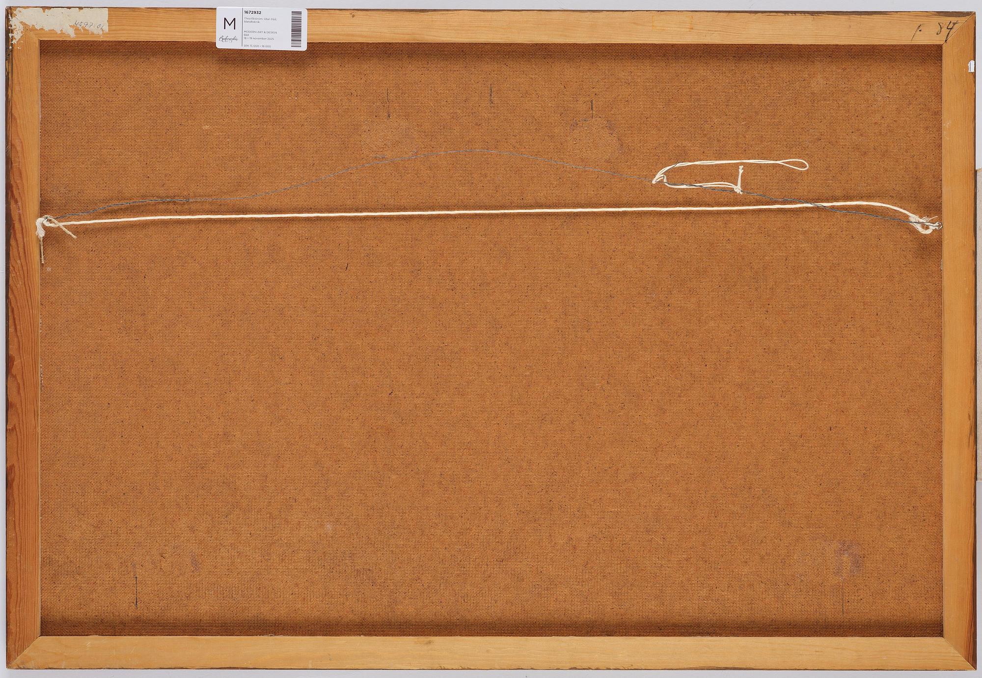 Thea Ekström, Untitled.