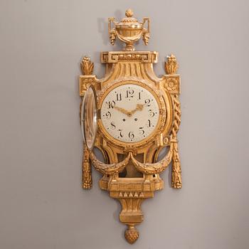 VÄGGPENDYL, gustaviansk stil. 1900-talets första hälft.