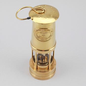 GRUVLYKTA, mässing, E. Thomas & Williams LTD, Aberdare, Wales, 1900-talets andra hälft.