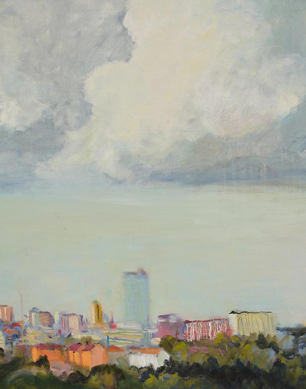 Peter Dahl, "Stockholm från Aspudden".
