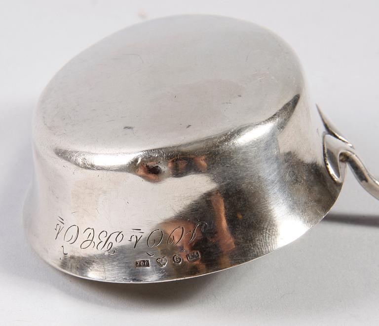 SOPPSLEV, silver, Johan Olof Östlund, verksam 1848-1877(1882), Gävle.