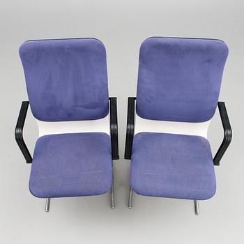 Five 'Sirkus' chairs for Avarte, Finland 1980s.