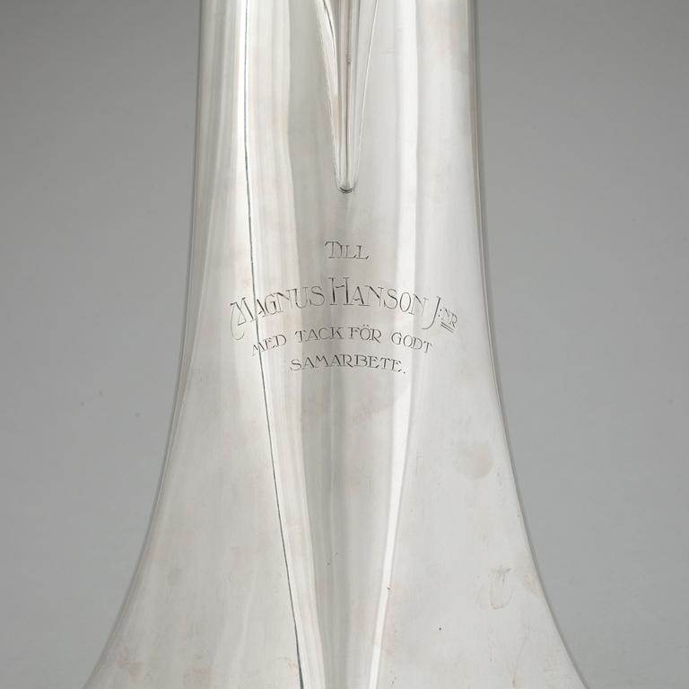KANNA, silver K ANDERSSON, Stockholm 1907.  Total vikt 1472 gr.