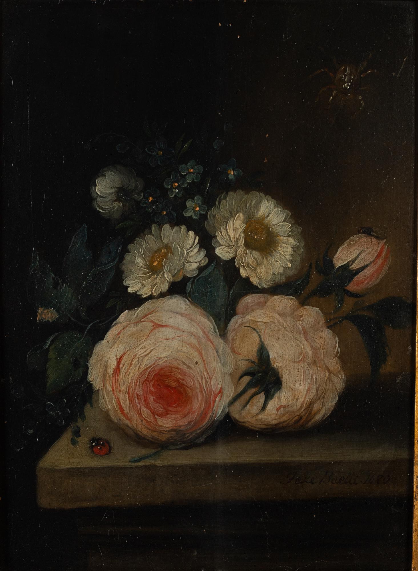 Holländsk skola, 1800-tal, Blomsterstilleben.