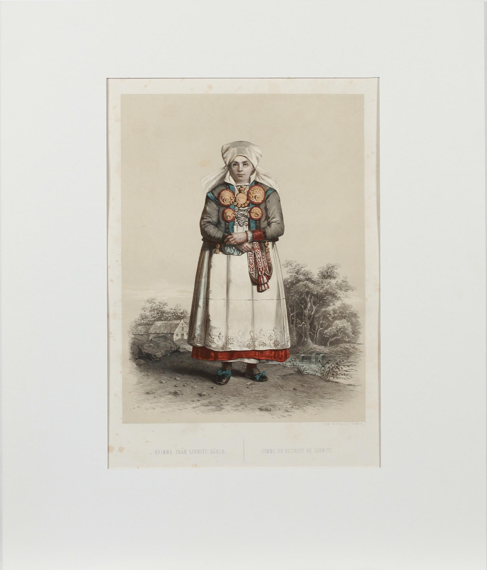 PARTI GRAFIK, 33 delar. 1800/1900-tal.
