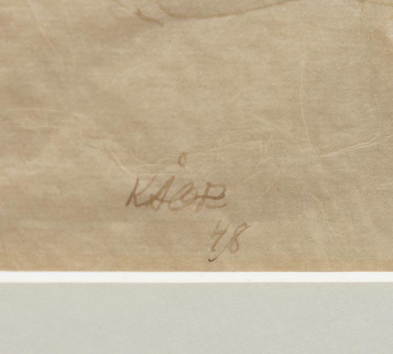 Wilhelm Kåge, Model study.