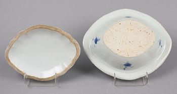 LOCKKAROTT, porslin, Kina 1800-talets första hälft.