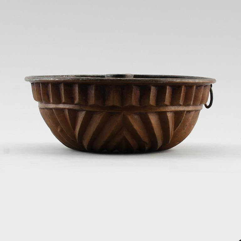 ALADÅBFORM, koppar, 1800-tal.